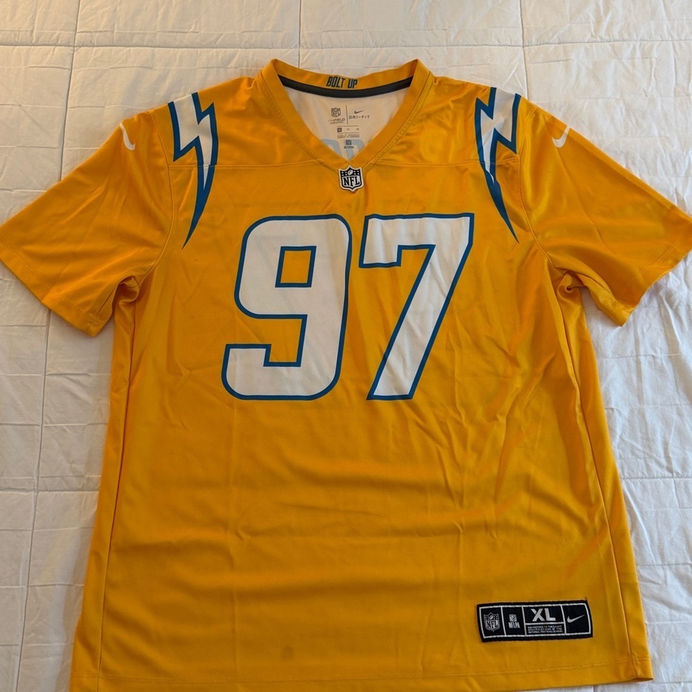 Nike Joey Bosa Chargers Vapor Limited Jersey NFL Football XL - Picture 2 of 6